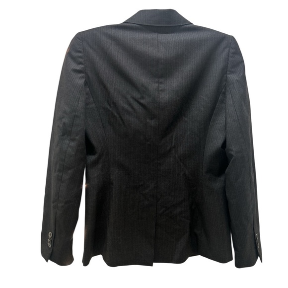 Brooks Brothers Wool Double Button Pin Stripe Single Breasted Blazer Suit Jacket - Picture 3 of 6